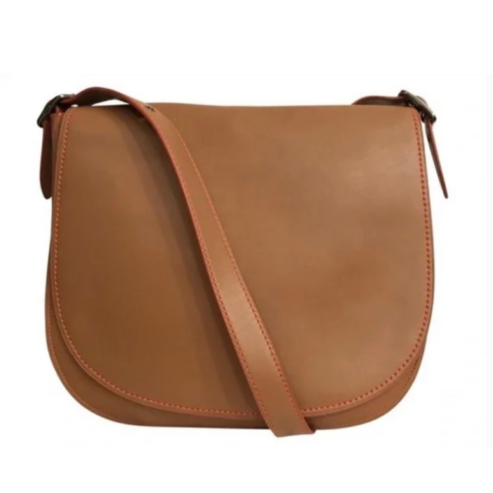 Coach 75th anniversary Leather Saddle Bag